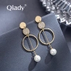 Long, elegant, high-end pure silver stud earrings, pearl earrings and earrings for women, new trendy bestsellers in 2022 and 2023 Item Picture